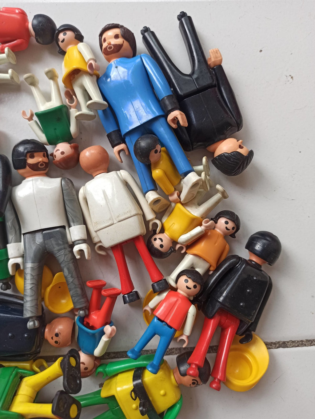 Lot Playmobil Playbig personnages en vrac, figurines mixte, marque Playmobil