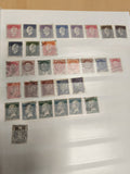 Lot timbres France oblitérés Marianne Semeuse Pasteur diverses couleurs philatél