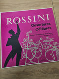 Vinyle 33 tours ancien Rossini rétro, disque vintage collection musique classiqu