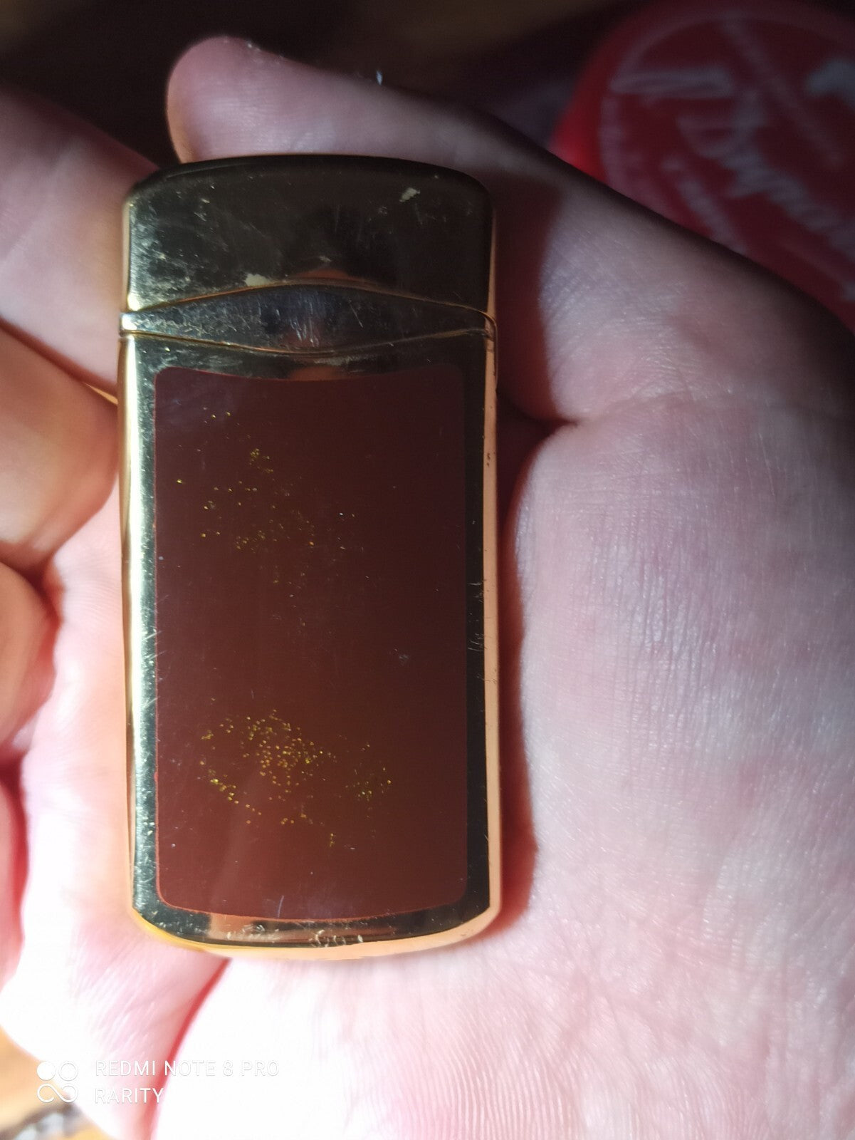 Briquet vintage Audinet St Rémy de Provence étui bleu, allumeur rétro ancien