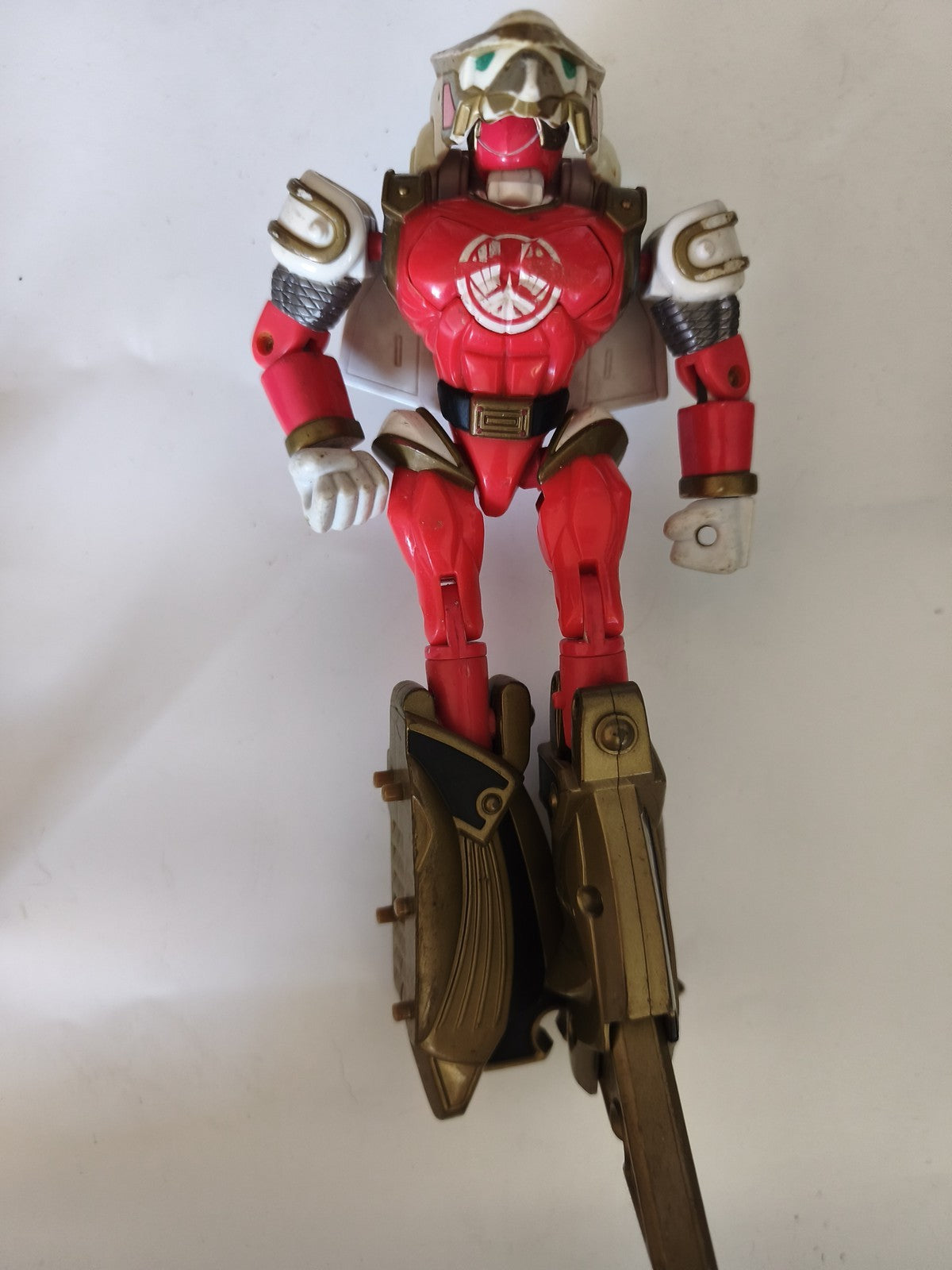 Power Rangers Ninja Storm figurine Red Wind Ranger articulée d'occasion Bandai