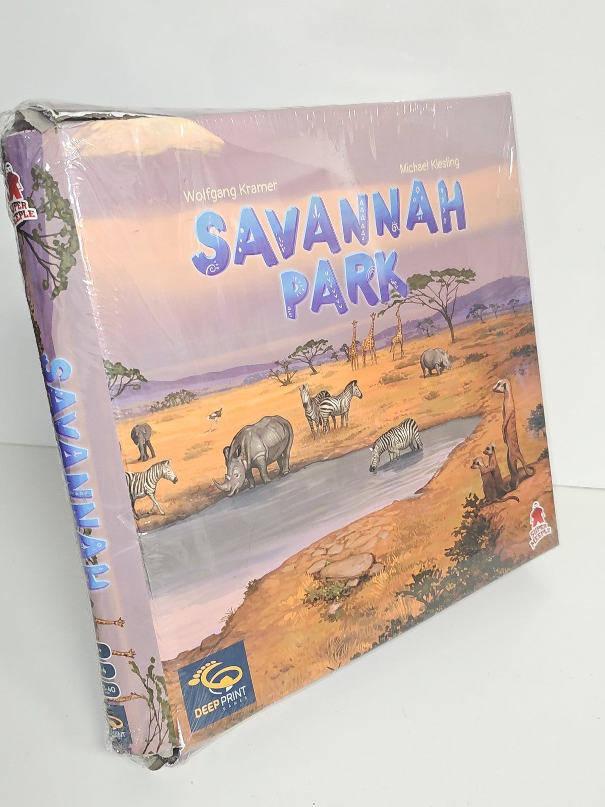 Savannah Park jeu de société 1 à 4 joueurs Deep Print Super Meeple 2021 complet