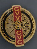 Pin's ancien GVV CVC rétro collection badge vintage pour amateur objets rares