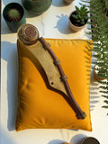 Sifflet de marine vintage en métal, bossoir laiton, instrument marin ancien