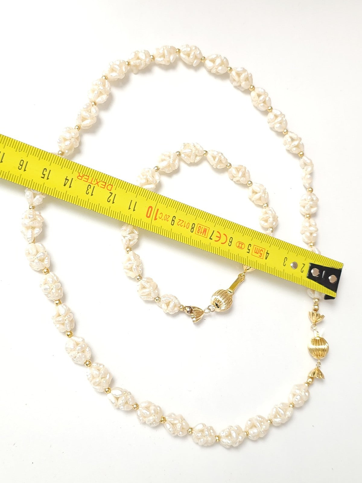Lot vintage collier et bracelet perles de culture authentiques ancien collection