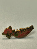 Vintage pin's Marius Ferrat fleur émaillée publicitaire collection