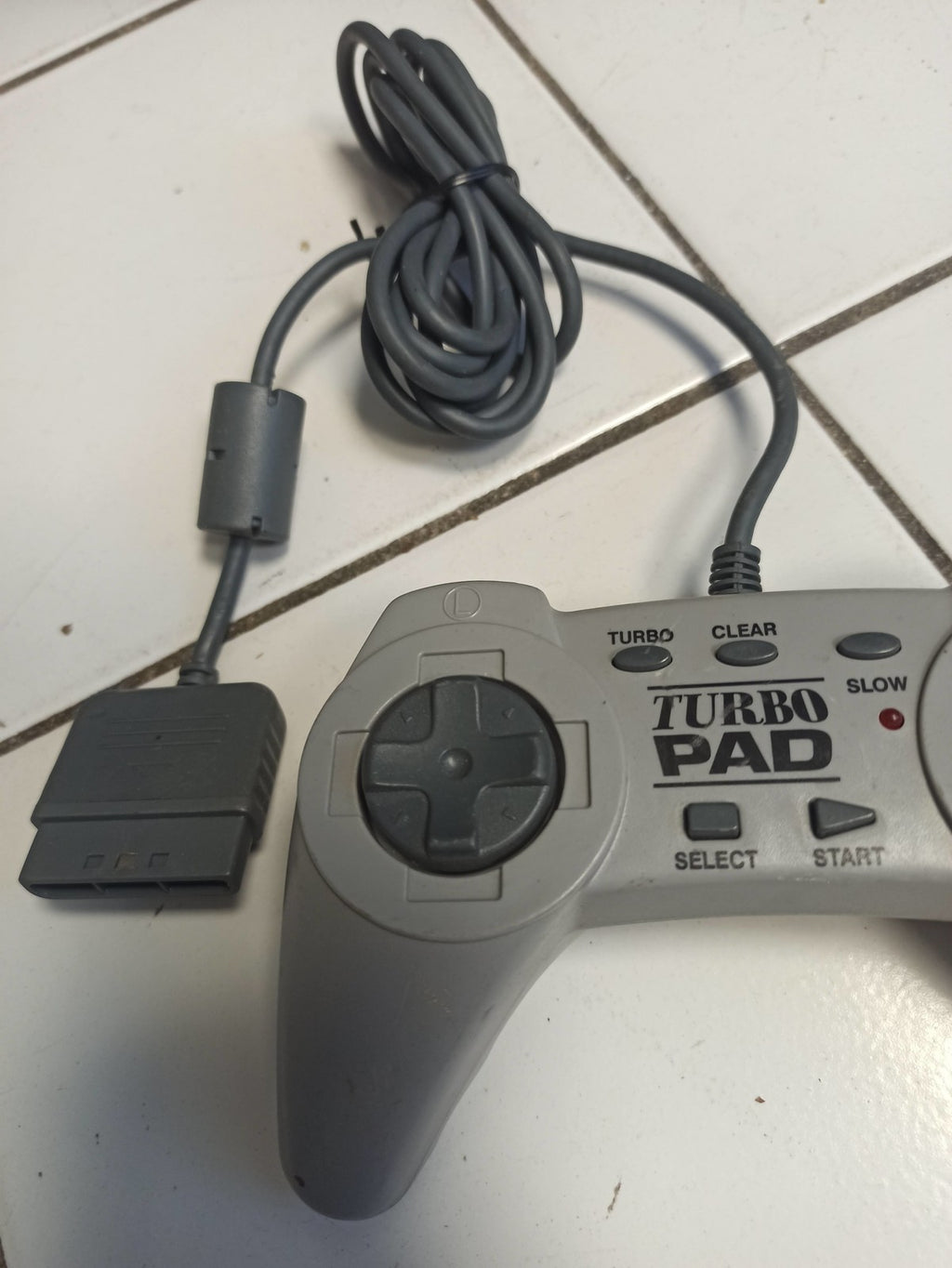 Manette compatible PlayStation PS1 Turbo Pad filaire pour console Sony