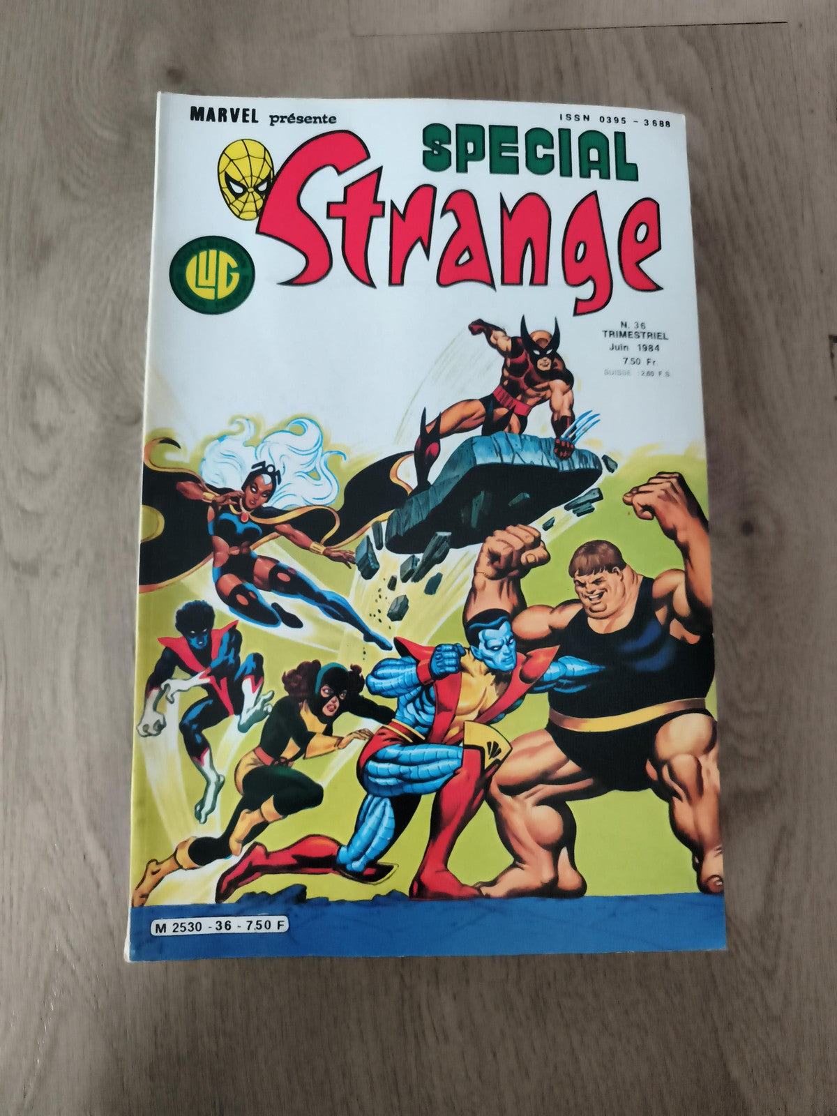 Comic Spécial Strange n°36 Marvel Lug 1984 X-Men ancien vintage