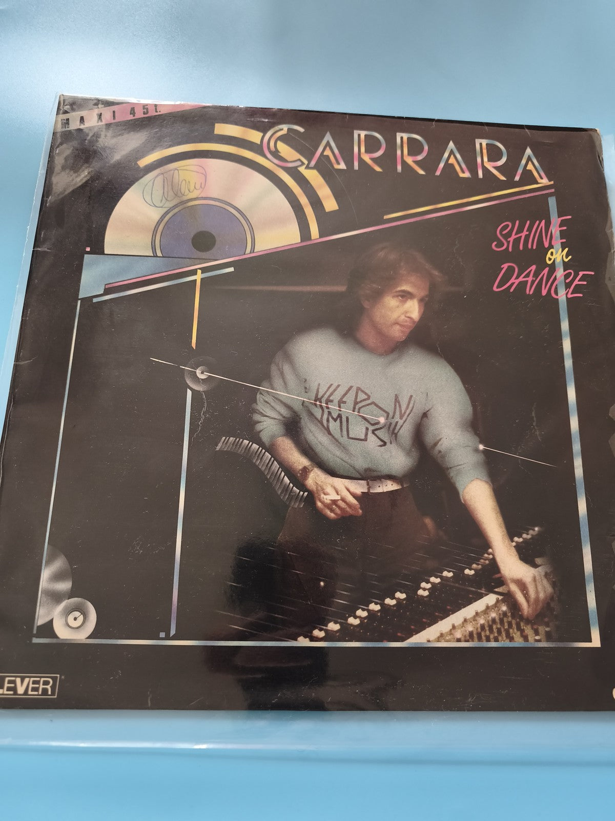 Vinyle 33 tours ancien Carrara rétro vintage pour collectionneur musique occasio