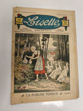 Ancien journal Lisette 1935 illustré, Journal des fillettes, couverture couleur