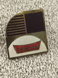 Pin's vintage Mairgourd émaillé logo géométrique années 80 90 (Ref 2)
