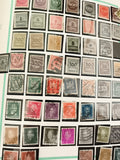 Timbres Allemagne Deutsches Reich oblitérés inflation philatélie lot multicolore
