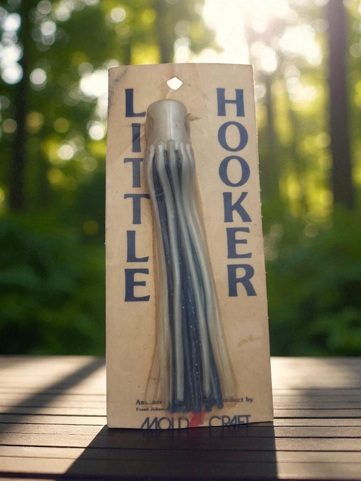 Leurre ancien vintage LITTLE HOOKER Mold Craft Soft Head pêche mer neuf