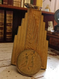 Trophée médaille basket vintage métal doré Art déco rétro ancien