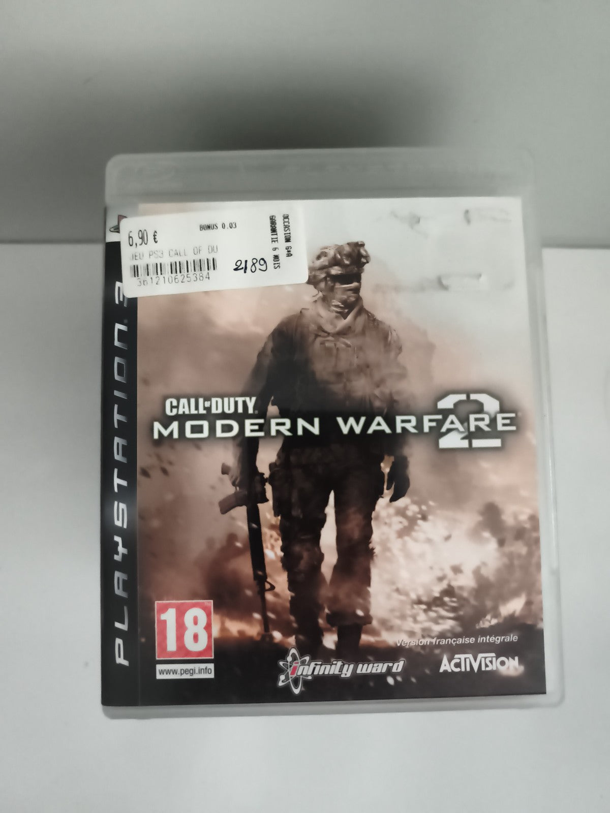 Jeu PS3 Call of Duty Modern Warfare 2 PlayStation 3 Activision