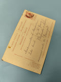 Ancienne carte postale Belgique début XXe philatélie timbre d'époque rare