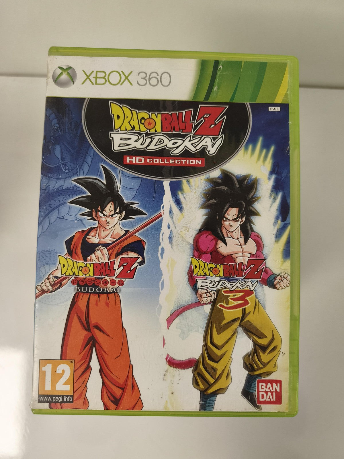 Boîtier Xbox 360 pour Dragon Ball Z ? Boite vide d?origine sans disque ni notice