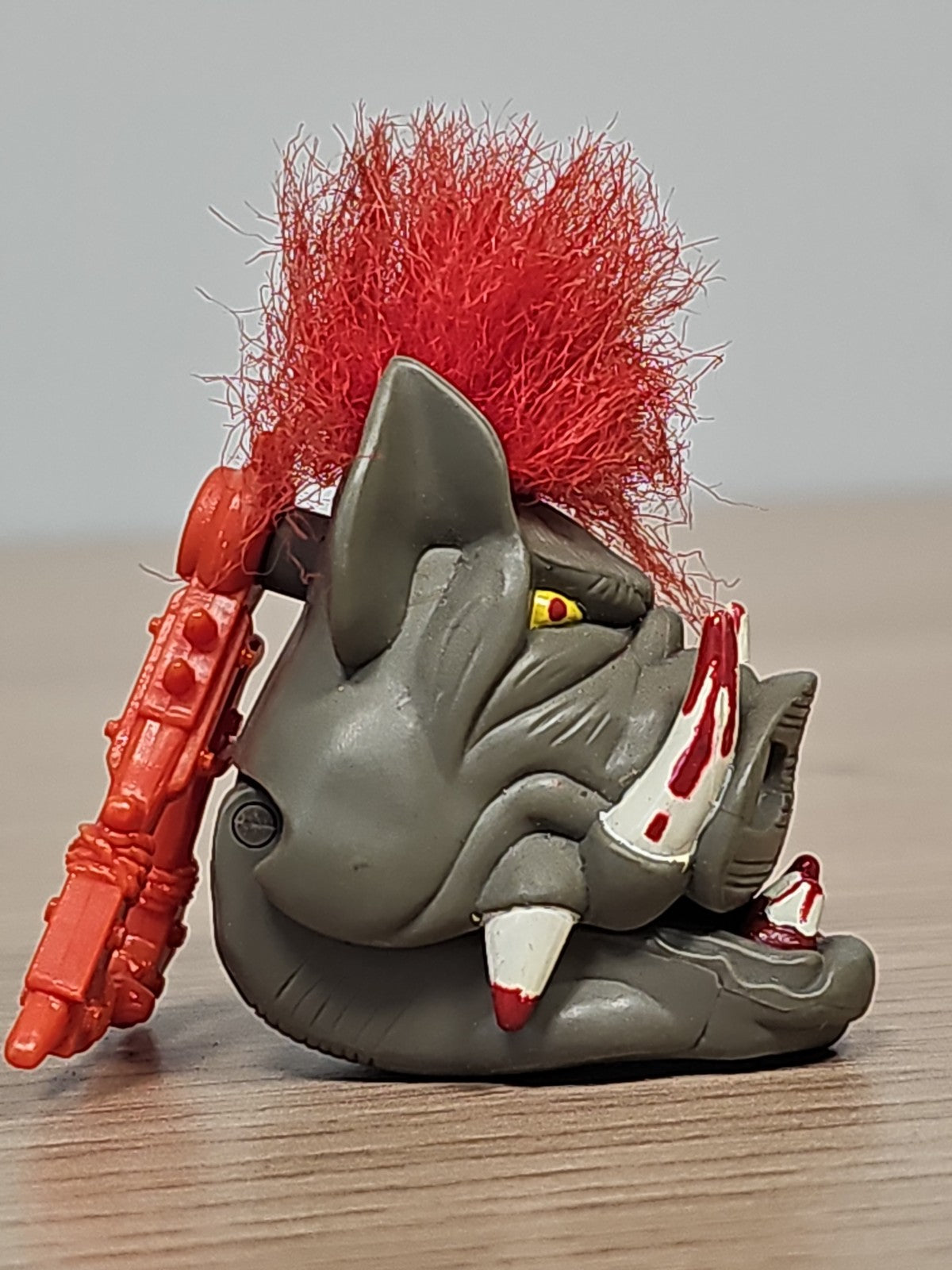 Figurine vintage Crusher Dead Heads Skull Mighty Ma ancien jouet collection rétr