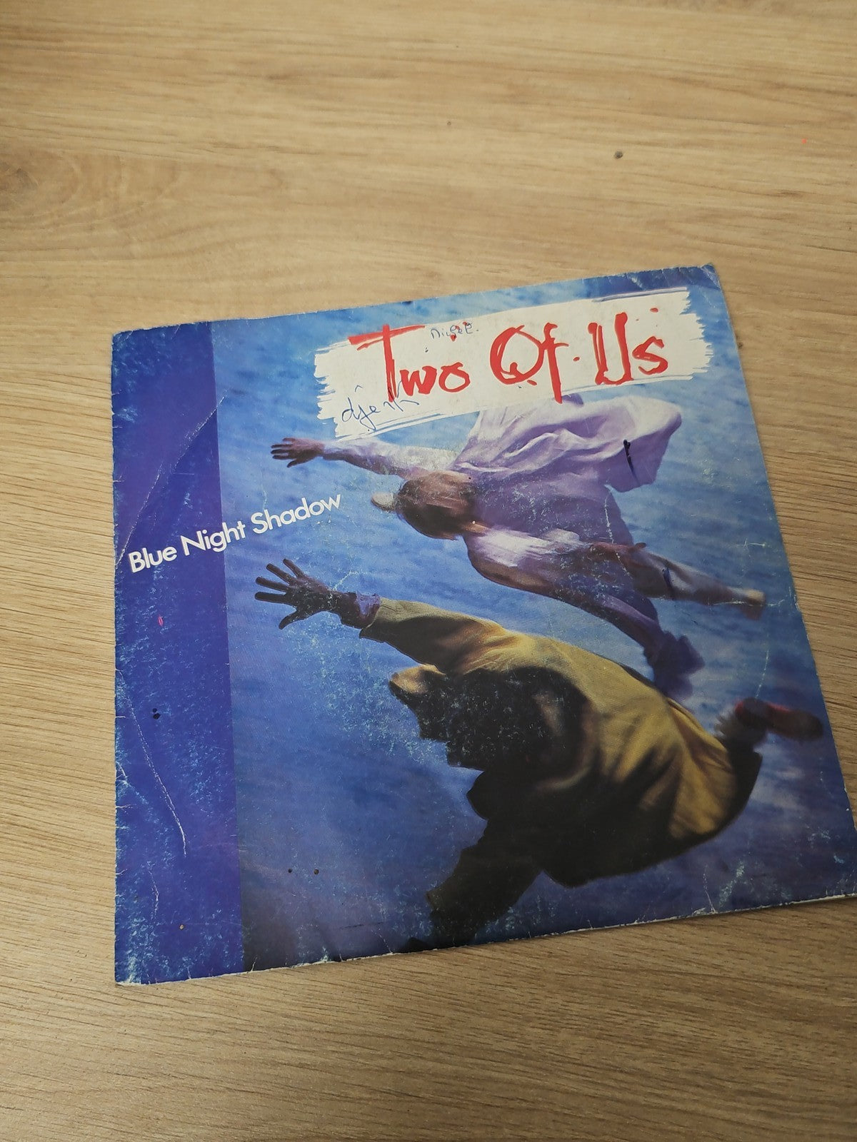Retro-Vinyl-Single „Two of Us“ – alte Sammler-Vintage-Schallplatte für Sammler