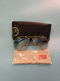 Lunettes de soleil Ray-Ban aviateur BM87 avec étui d?origine, monture homme/femm