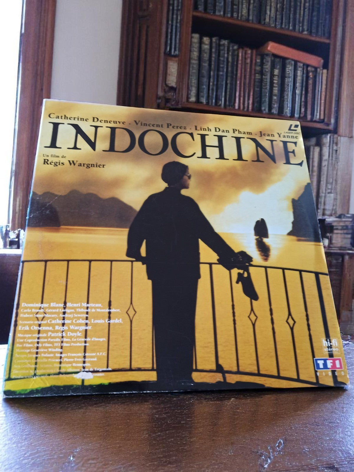 Laserdisc Indochine édition collector rétro film vintage TF1 Deneuve Warngier