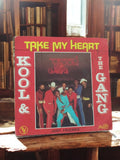 Vinyle 45 tours Kool & The Gang Take My Heart vintage pochette rouge Just Friend