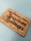 Lot anciennes photos Le Chemin de Croix Calvaire Lourdes édition Quinault