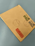 Ancienne enveloppe timbrée oblitérée Vietnam Par Avion pour collection philatéli