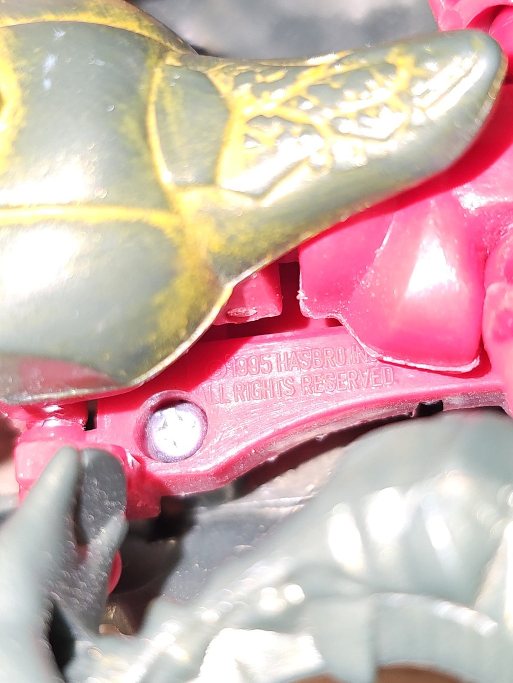 Figurine rétro Transformers Gobots Takara Hasbro 1995 ancien jouet vintage 90s