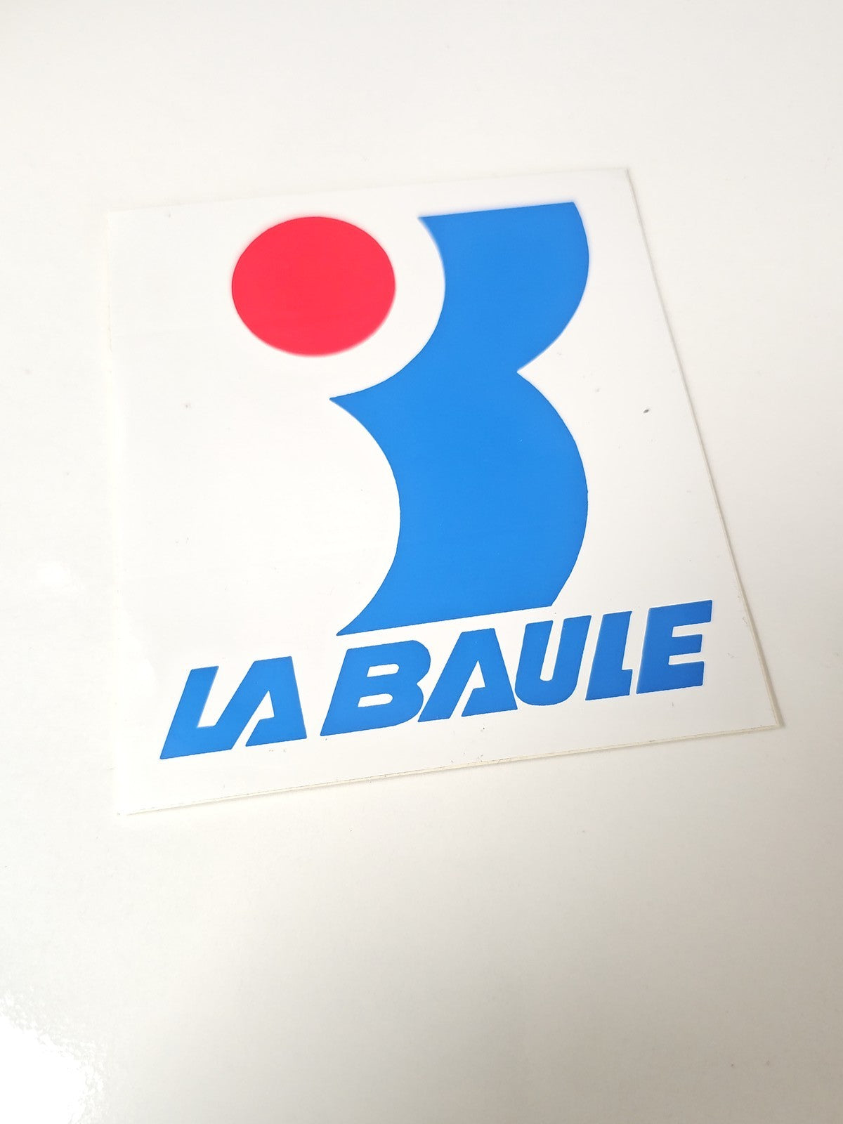 Ancien autocollant publicitaire rétro La Baule, décoration vintage collection