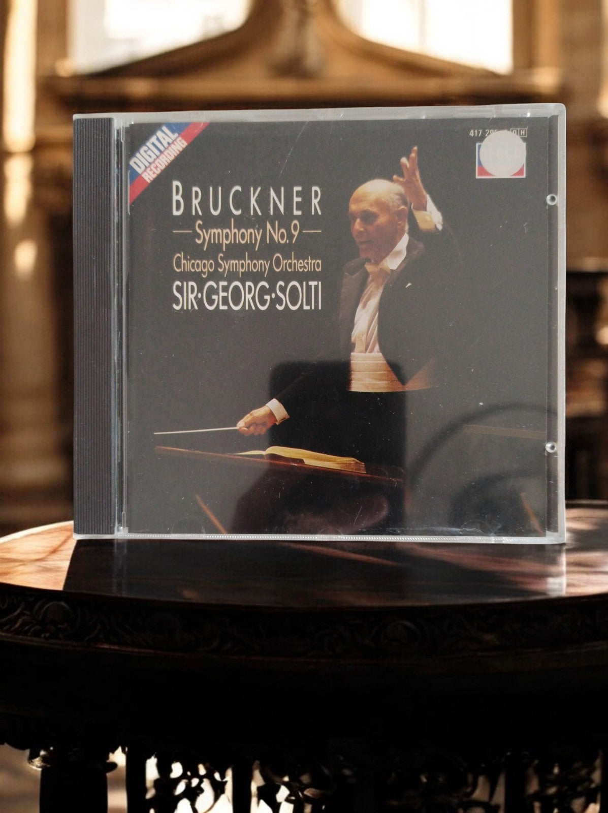 CD Bruckner Symphony No.9 Georg Solti Chicago Symphony Orchestra Deutsche Grammo