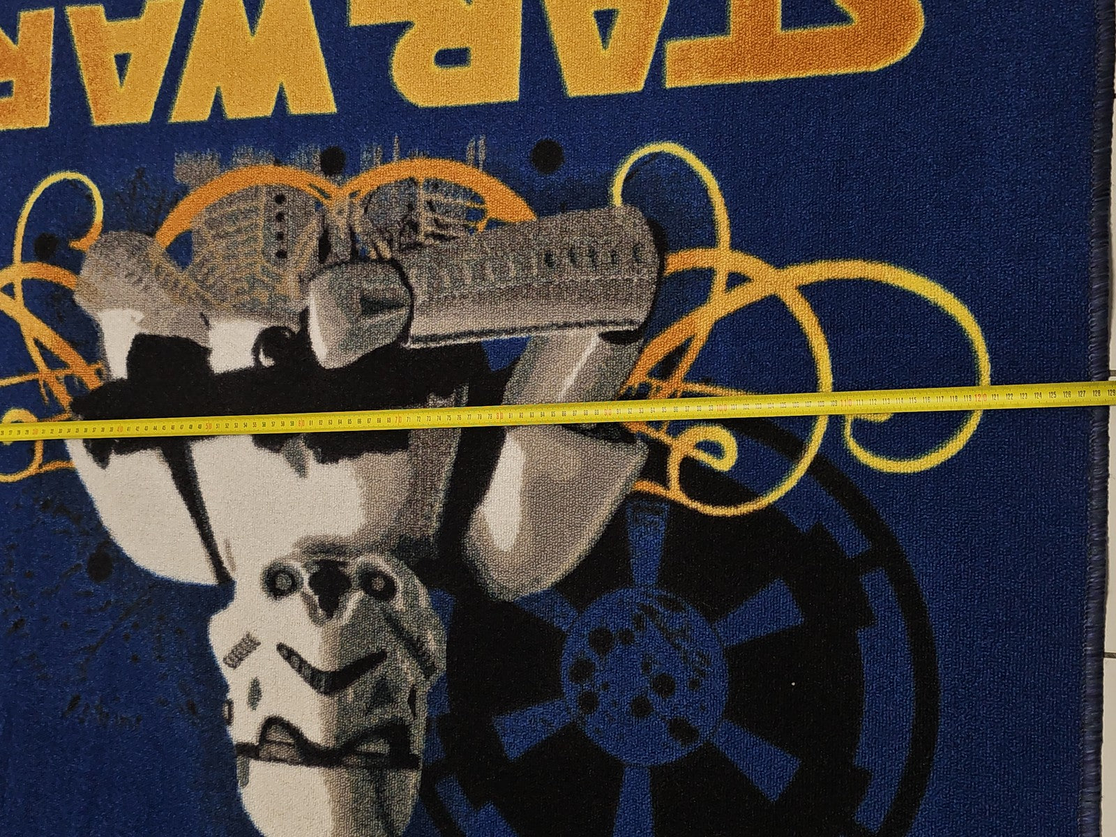 Tapis décoratif Star Wars officiel, accessoire d'intérieur, marque Star Wars