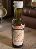 Bouteille mignonette vintage Aalborg Akvavit 0,04L 45% vol étiquette d’origine