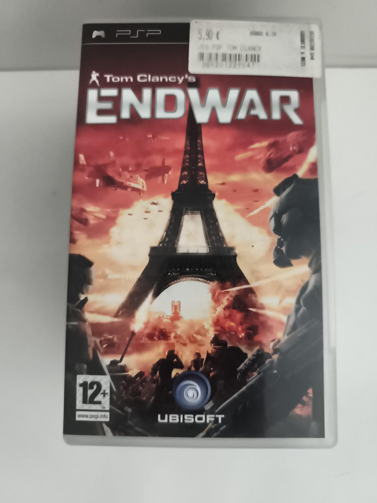 Jeu PSP Tom Clancy's EndWar Ubisoft Paris guerre stratégie PlayStation