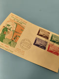 Ancienne enveloppe FDC Vietnam 1965 timbres premier jour enseignement supérieur