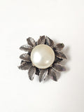 Broche ancienne en argent vintage années 1920 bijou rétro art déco collection