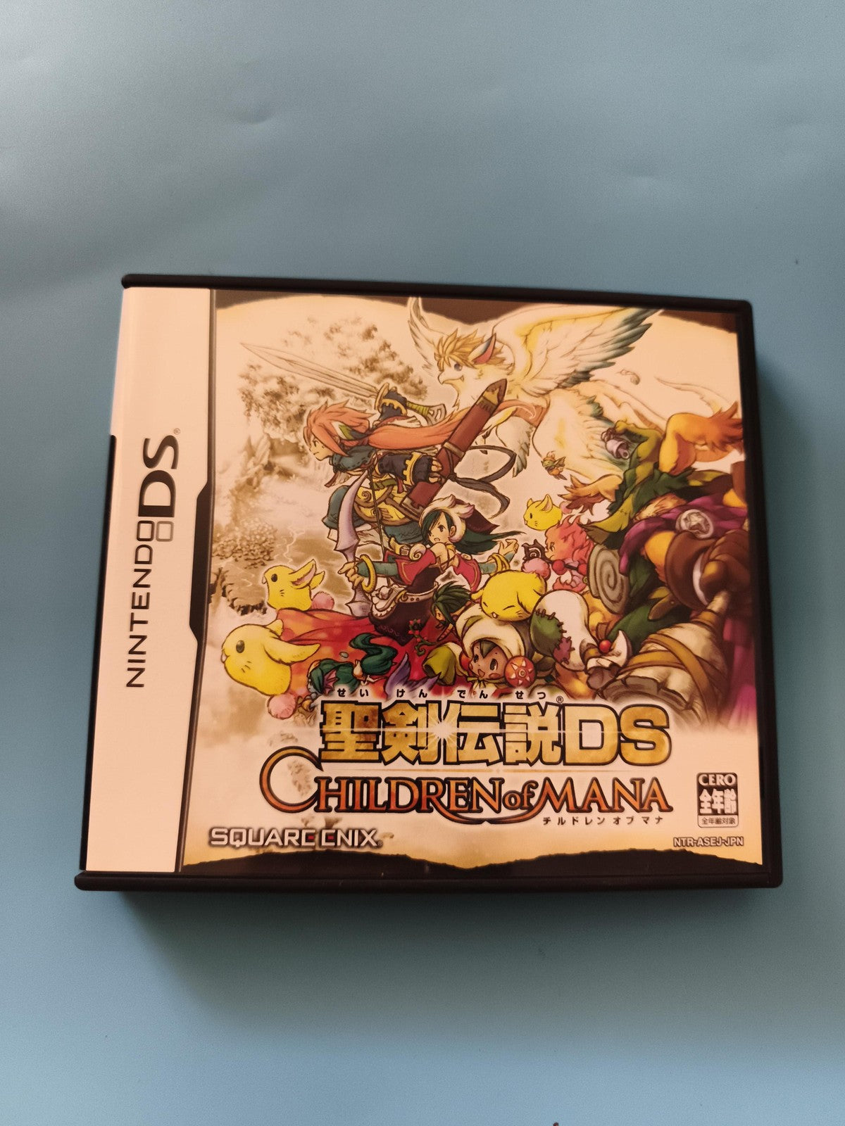 Jeu Nintendo DS Children of Mana Square Enix boîte japonaise RPG