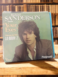 Vinyle 45 tours Richard Sanderson Your Eyes La Boum 2 vintage rétro Playground