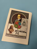 Carte postale philatélie Monaco Europa 1974 timbre illustré personnage