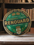 Étiquette fromagère ancienne Renouard Camembert Pays d’Auge G. Hardy vintage