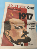 Ancien journal Nord Éclair 1917, Récits d?Histoire, couverture Lénine, URSS