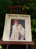 Vinyle ancien Mylène Farmer Pourvu Qu’elles Soient Douces rétro, disque vintage