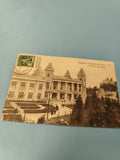Carte postale ancienne Exposition Universelle Gand 1913 Palais des Fêtes timbrée