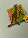 Pin's vintage McDonald's Sydney kangourou émaillé collection Australie (Ref 14)
