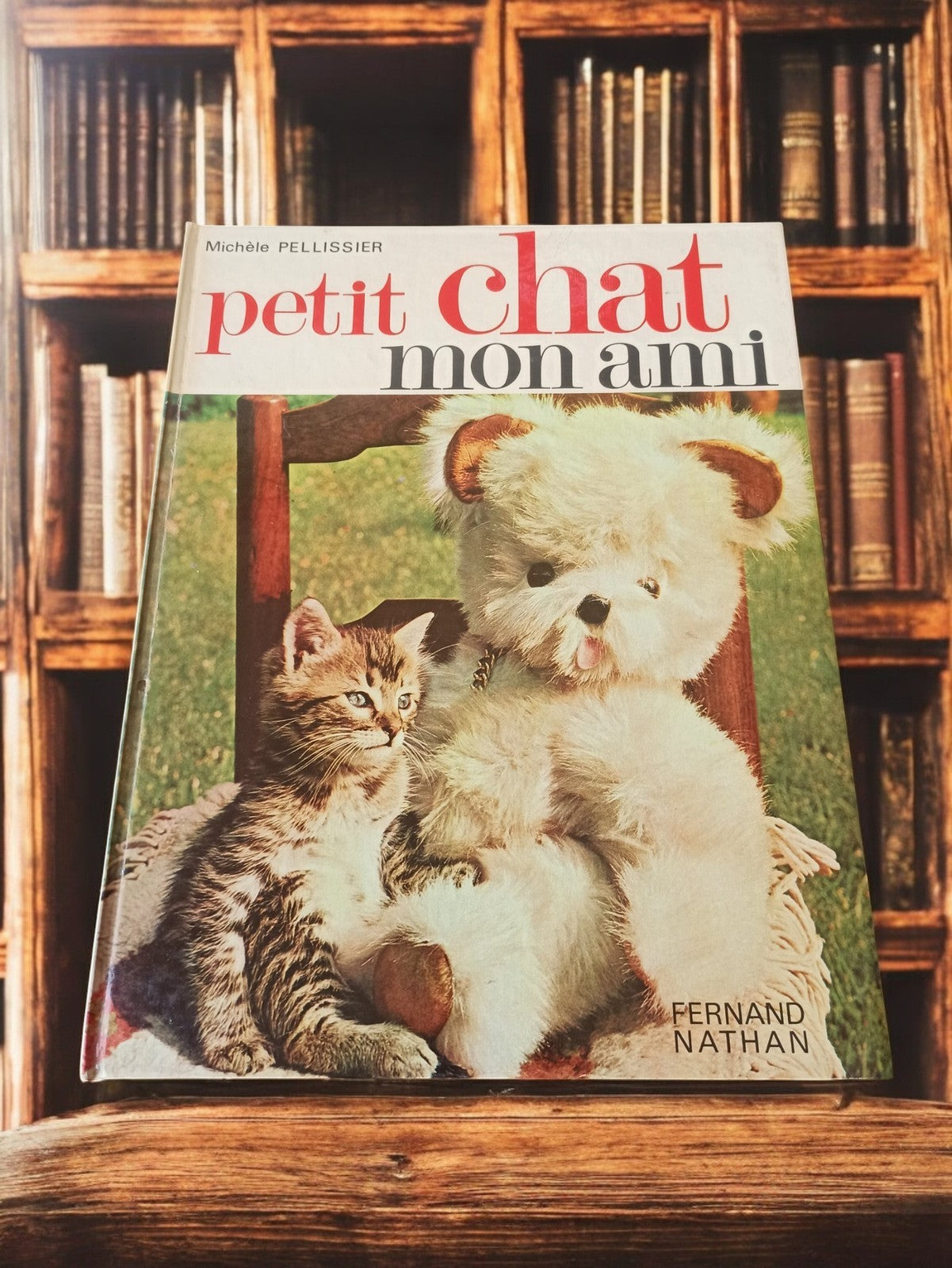 Livre ancien Petit Chat Mon Ami vintage Fernand Nathan illustration chat enfant