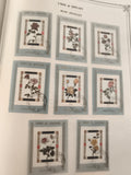 Timbres Umm Al Qiwain fleurs bloc feuillet oblitérés philatélie thème floral