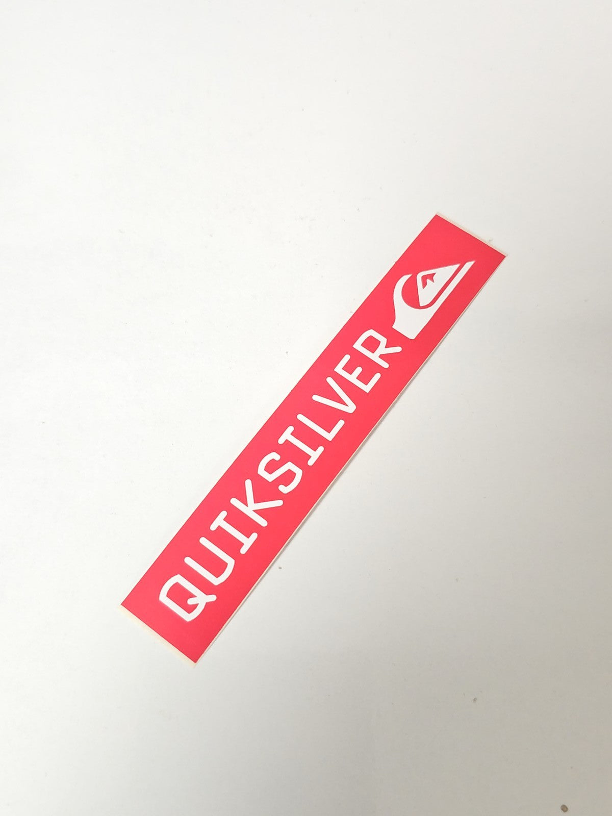 Vintage grand autocollant publicitaire Quiksilver ancien rétro surf rare collect
