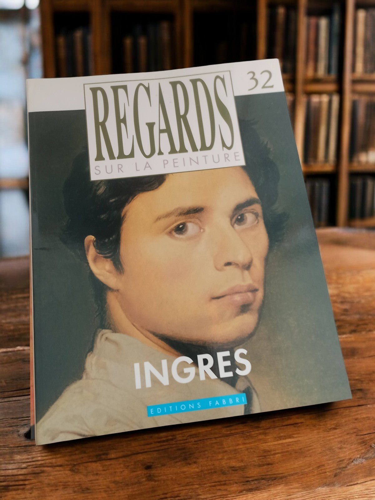 Vintage livre art ancien Regards sur la peinture Ingres n°32 collection rétro