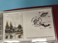 Enveloppe FDC Premier Jour 1986 Strasbourg Protection Nature timbres chat chauve