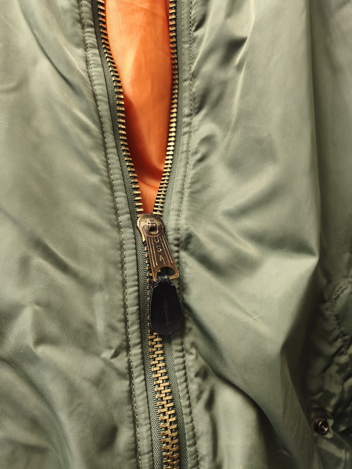 Vintage blouson bombers ancien USA rétro veste aviateur authentique collection